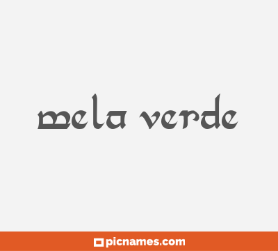 Mela Verde